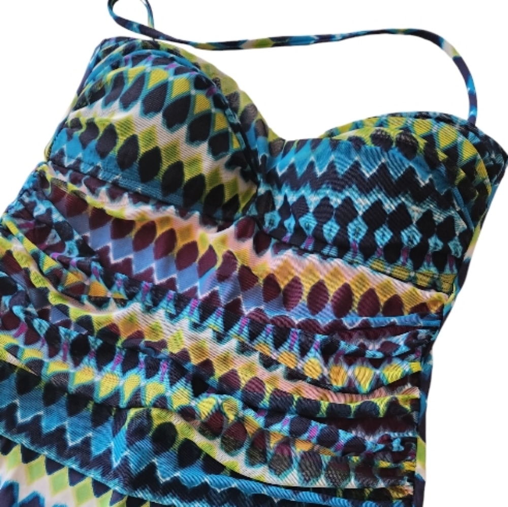 La Blanca Santorini Sweetheart One Piece Swimwear Halter - Picture 6 of 7